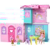 Mattel Barbie aufklappbares Chelsea Pop-Up-Haus, Spielgebäude 