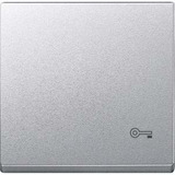 Merten Wippe Schlüssel Wechsel Schalter Kreuz Schalter Taster Einsatz aluminium, Retail