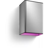 Philips Hue White & Color Ambiance Resonate Outdoor Wandleuchte, LED-Leuchte silber
