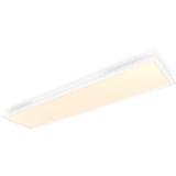 Philips White Ambiance Aurelle rechteckige Panelleuchte, LED-Leuchte schwarz
