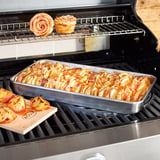RÖSLE Universalschale Edelstahl PRO 41 x 22 cm, Grillschale edelstahl