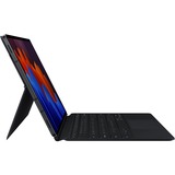 SAMSUNG Book Cover Keyboard (EF-DT970), Tastatur schwarz, DE-Layout, für Galaxy Tab S7+