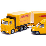 SIKU 6324 SUPER Geschenkset DHL, Modellfahrzeug 