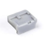 SMARTKEEPER ESSENTIAL Mini USB-B Port Lock (UL04) + Lock Key Mini (U04), Einsteckschloss Farbcode Grau, 4 Stück + 1 Schlüssel