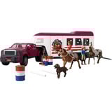 Schleich Horse Club Lakeside Truck mit Anhänger, Spielfahrzeug 