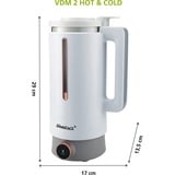 Steba Vegan-Drink-Maker VDM 2 HOT & COLD, Drink Maker weiß