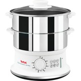 Tefal Convenient Series VC1451, Dampfgarer edelstahl/weiß