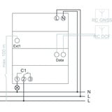 Theben TR 641 top3 BLE RC, Zeitschaltuhr Jahres- und Astro-Programm, 1 Kanal