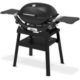 Weber Gasgrill Q 2200N mit Stand schwarz, 4,10 kW, mit Seitentischen