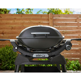 Weber Gasgrill Q 2200N mit Stand schwarz, 4,10 kW, mit Seitentischen