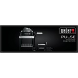 Weber Rollwagen 6539 für Pulse 1000 / 2000, Grillwagen schwarz/silber
