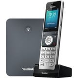 Yealink W76P, VoIP-Telefon schwarz/silber, Basisstation mit Mobilteil