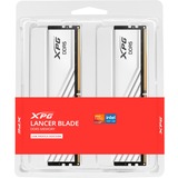 ADATA DIMM 32 GB DDR5-6400 (2x 16 GB) Dual-Kit, Arbeitsspeicher weiß, AX5U6400C3216G-DTLABWH, XPG Lancer Blade, INTEL XMP, AMD EXPO