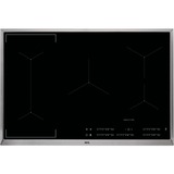 AEG IKE85441XB, Autarkes Kochfeld schwarz/edelstahl, 80 cm