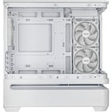 ASUS PRIME AP202 TG ARGB , Tower-Gehäuse weiß, Tempered Glass x 2