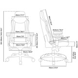 Arozzi Vernazza SoftPU, Gaming-Stuhl schwarz/rot, Black/Red