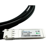 BlueOptics BlueLAN Direct Attach Kabel kompatibel zu Huawei SFP-10G-CU2M schwarz, 2 Meter