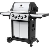 Broil King Gasgrill Signet 390 edelstahl/schwarz, mit Seiten- und Heckbrenner