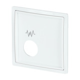 Busch-Jaeger Zentralscheibe studioweiß, Abdeckung weiß, Retail