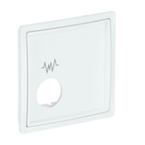 Busch-Jaeger Zentralscheibe studioweiß, Abdeckung weiß, Retail