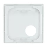 Busch-Jaeger Zentralscheibe studioweiß, Abdeckung weiß, Retail