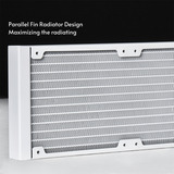 Chieftec ICEBERG 240-RGB-W, Wasserkühlung weiß