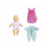 Corolle Mon Premier Poupon Mini Calin Gute Nacht Set, Puppe 