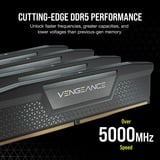 Corsair DIMM 32 GB DDR5-6200 (2x 16 GB) Dual-Kit, Arbeitsspeicher schwarz, CMK32GX5M2E6200C36, Vengeance, INTEL XMP