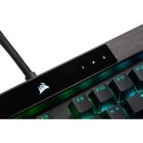 Corsair K100 RGB, Gaming-Tastatur schwarz, DE-Layout, Corsair OPX