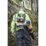 DEWALT Akku-Rucksackgebläse DCMBBL800N, 2x 54Volt, Laubbläser gelb/schwarz, ohne Akku und Ladegerät