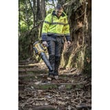 DEWALT Akku-Rucksackgebläse DCMBBL800N, 2x 54Volt, Laubbläser gelb/schwarz, ohne Akku und Ladegerät