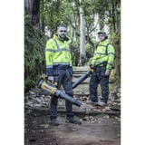 DEWALT Akku-Rucksackgebläse DCMBBL800N, 2x 54Volt, Laubbläser gelb/schwarz, ohne Akku und Ladegerät
