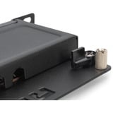 Digitus CAT 6A, Klasse EA Slim Patch Panel, 8 Port, Patchpanel schwarz, 0,5 HE, geschirmt