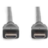 Digitus HDMI Ultra High Speed Anschlusskabel, mit Ethernet, UHD 8K schwarz, 3 Meter