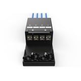 Digitus Konsolidierungspunkt-Box 4P Keystone mit Kabelmanager, 2159 schwarz