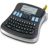 Dymo LabelManager 210D+ im Koffer, Beschriftungsgerät schwarz/silber, mit QWERTZ-Tastatur, S0964070