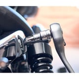 EINHELL E-Case Werkzeugkoffer Werkstatt, 92-teilig, Werkzeug-Set schwarz/rot