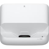 Epson EH-LS650W Ultrakurzdistanz, Laser-Beamer weiß, 4K PRO-UHD, Android TV, 3600 Lumen