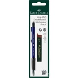 Faber-Castell Druckbleistift Grip 1345 + 12 Minen inkl. 12 Minen