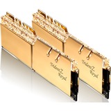 G.Skill DIMM 64 GB DDR4-4400 (2x 32 GB) Dual-Kit, Arbeitsspeicher gold, F4-4400C19D-64GTRG, Trident Z Royal, INTEL XMP