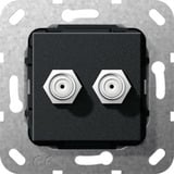 Gira Unterputz Tragring zweifach Satellit, Sat-Anlage Retail