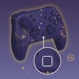 HORI  HORIPAD Turbo (Psiana und Nachtara), Gamepad dunkelviolett/gold, Nintendo Switch 2