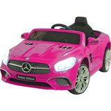 Jamara Ride-on Mercedes-Benz SL 400, Kinderfahrzeug pink, 12V