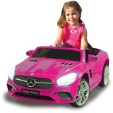 Jamara Ride-on Mercedes-Benz SL 400, Kinderfahrzeug pink, 12V