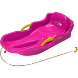 Jamara Snow Play - Bob Comfort 80 cm mit Bremse, Schlitten pink