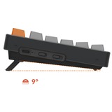 Keychron K10, Gaming-Tastatur schwarz/grau, DE-Layout, Gateron G Pro Red, Hot-Swap