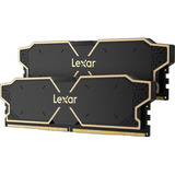 Lexar DIMM 16 GB DDR5-6000 (2x 8 GB) Dual-Kit, Arbeitsspeicher schwarz, LD5U08G60C38LG-RGD, Thor OC