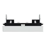 Merten Wippe für Wechselschalter, Kreuzschalter und Taster, einteilige Ausführung, glänzend weiß (glänzend), Retail