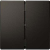 Merten Wippe zweiteilig für Serien-, Doppelwechselschalter- und Doppeltaster-Einsatz anthrazit, Retail