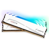 Mushkin DIMM 32 GB DDR5-6800 (2x 16 GB) Dual-Kit, Arbeitsspeicher weiß, MLB5C680CKKP16GX2, Redline Lumina White